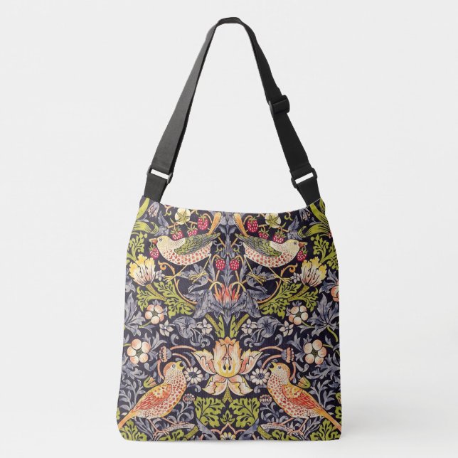 Art nouveau för blommigt för William Morris Axelväska (Framsida)