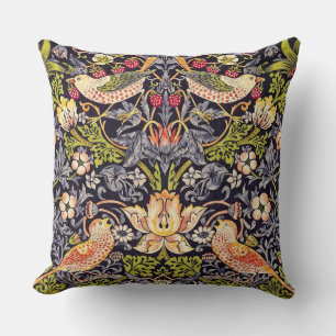 Art nouveau för blommigt för William Morris Kudde