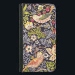 Art nouveau för blommigt för William Morris Samsung Galaxy S5 Plånboksfodral<br><div class="desc">Målning för vattenfärg för art nouveau för William Morris jordgubbetjuv blom- Jordgubbetjuven är en av William Morriss populärast upprepande designer för textilar. Den tar som dess subjekt trasterna, som Morris grundar stjäla frukt i hans kökträdgård av hans bygdhem, det Kelmscott säterit, i Oxfordshire. William Morris var en engelsk textilformgivare, en...</div>
