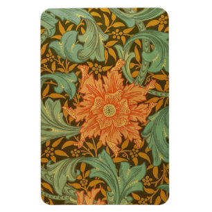 Art nouveau för mönster för William Morris Magnet