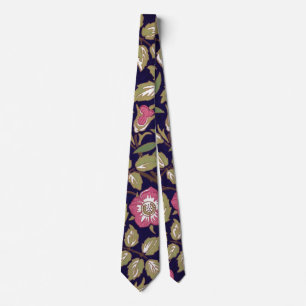 Art nouveau för William Morris söt Briarblommigt Slips