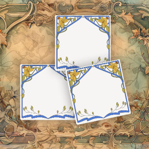 Art Nouveau Förtrollande Post-it Block
