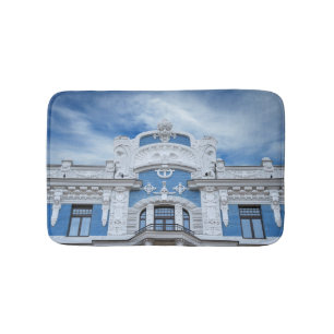 Art nouveau Fragment: Rigas arkitektoniska detalje Badrumsmatta