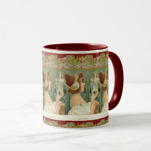 Art nouveau Fransk art henri livemont Mugg