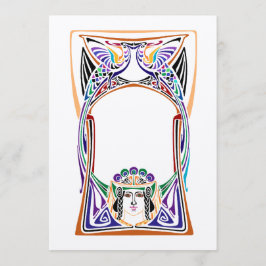 Art nouveau fredsock design