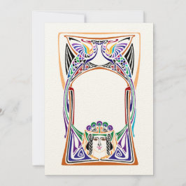 Art nouveau fredsock design