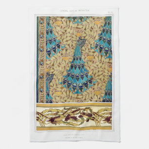 Art nouveau fribos, verneuil blue kökshandduk