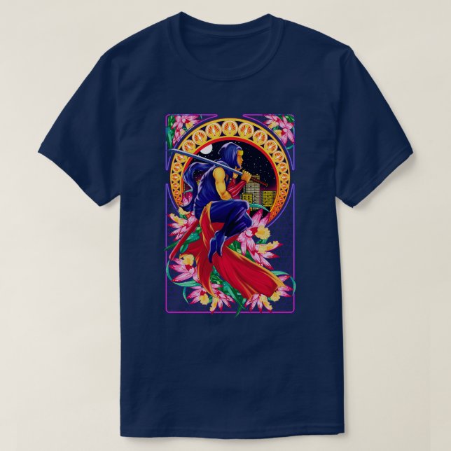 Art nouveau Gaiden T Shirt (Design framsida)