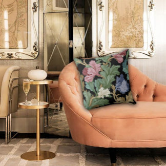 Art Nouveau Garden Muse Design Kudde