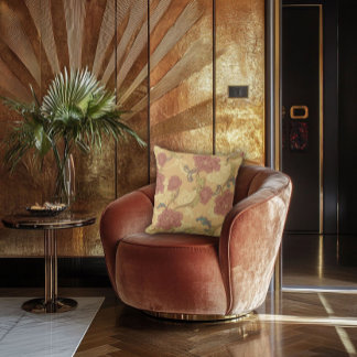 Art Nouveau Garden Muse Design Kudde