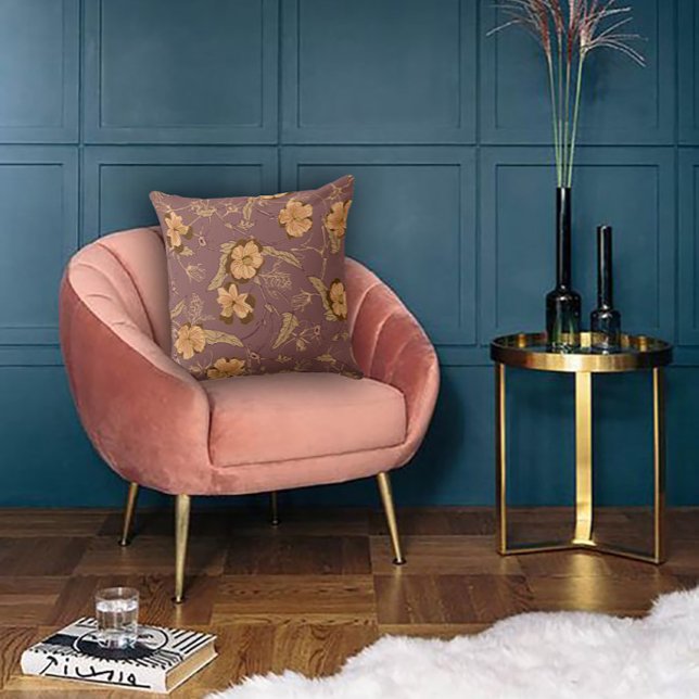 Art Nouveau Garden Muse Design Kudde (Skapare uppladdad)