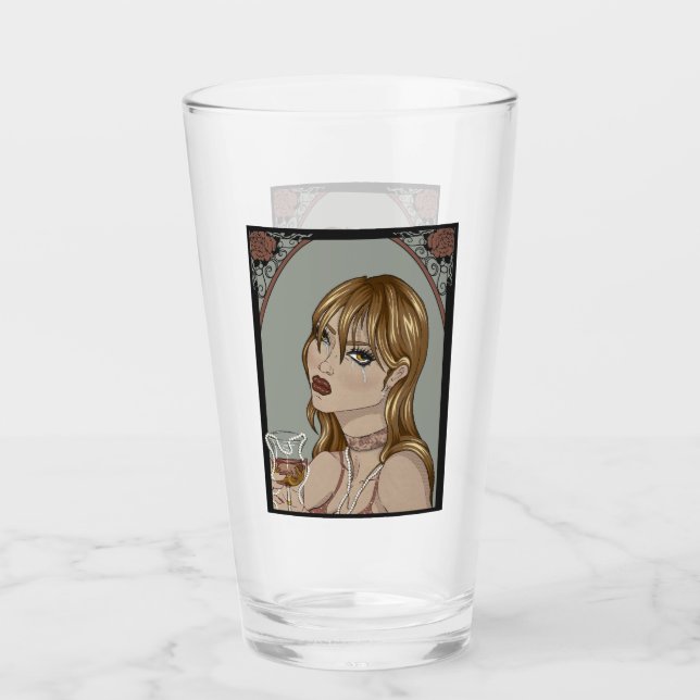 Art Nouveau Glaskopp (Framsida)