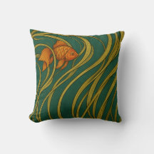 Art Nouveau Goldfish 