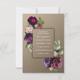 Art nouveau,guld,,art deco,Victorian,bröllop,kort Inbjudningar