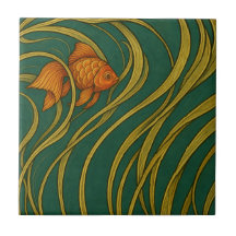 Art Nouveau Guldfisk