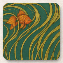 Art Nouveau Guldfisk