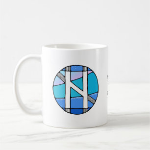 Art Nouveau Hagalaz Run-mugg – FÖRÄNDRA! Kaffemugg