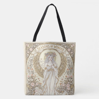 Art Nouveau-handväskan - Matkasse Tygkasse