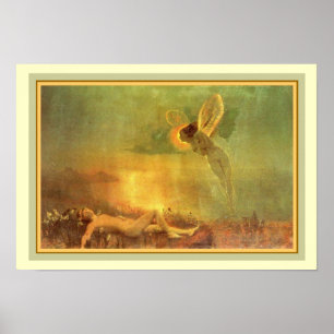 Art nouveau "Hem igen" 13 x 19 Poster