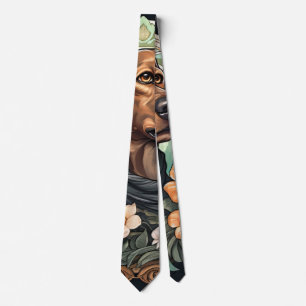 Art nouveau Hund Slips