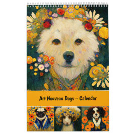 Art Nouveau Hundar – Kalender