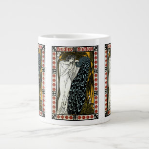 Art Nouveau i vintage-stil, Kyssen av William Brad Jumbo Mugg