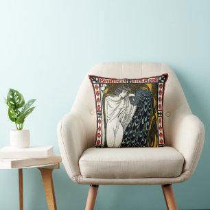 Art Nouveau i vintage-stil, Kyssen av William Brad Kudde