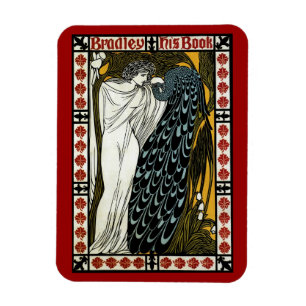 Art Nouveau i vintage-stil, Kyssen av William Brad Magnet