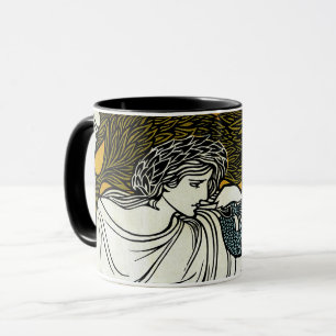 Art Nouveau i vintage-stil, Kyssen av William Brad Mugg