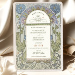 Art nouveau inbjudningar till vallmobröllop av Muc<br><div class="desc">Inbjudan från art nouveau Vintage bröllop av Alphonse Mucha i en blommigt, romantisk och visemisk utformning. Viktorianska blommor kompletterar klassisk konst deco typsnitt. Ange din anpassningsbar så är du klar. Om du vill ändra designen ytterligare klickar du bara på den blå knappen "Anpassa den". Tack så mycket för att du...</div>