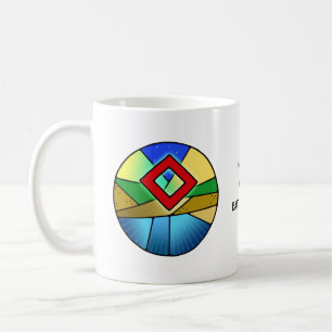 Art Nouveau Ingwaz Run-mugg – JORDMAGI! Kaffemugg