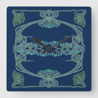 Art nouveau inspiration I, väggklocka