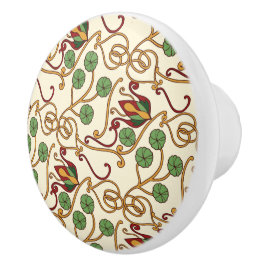 Art Nouveau-inspired floral design Knopp