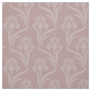 Art nouveau Iris Cameo Rosa Tyg