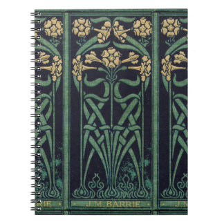 Art nouveau J.M. Barrie Anteckningsbok