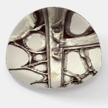 Art nouveau järn grind-dörrens antoni gaudi elegan
