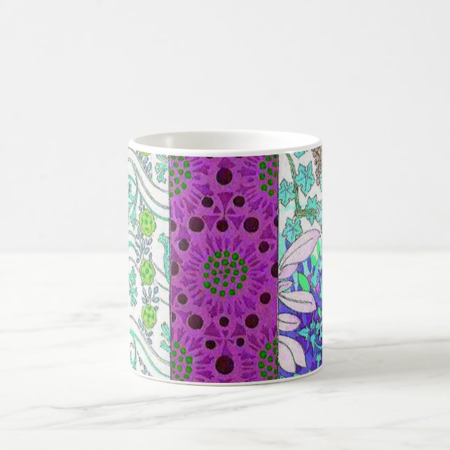 Art nouveau joseph binet Vinranka blom- Kaffemugg (Center)