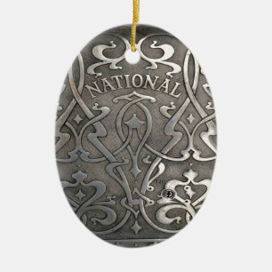 Art nouveau,jugen stil,Norge,salesund Julgransprydnad Keramik