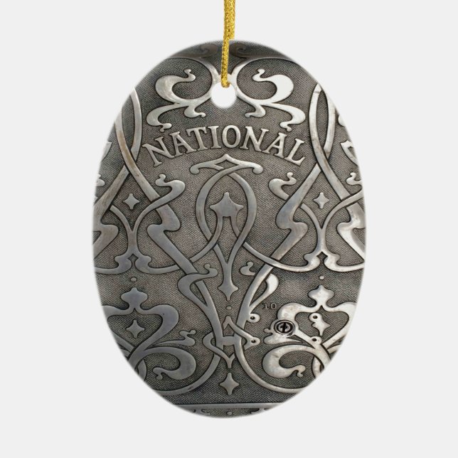 Art nouveau,jugen stil,Norge,salesund Julgransprydnad Keramik (Framsidan)