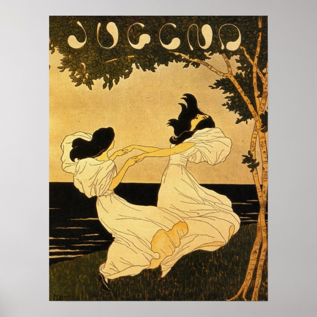Art nouveau - Jugend Poster (Framsidan)