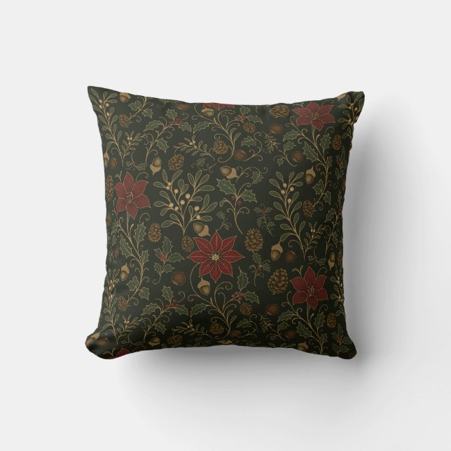 Art Nouveau jul Kudde (Framsida)