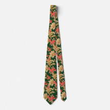 Art nouveau jul Löv Neck Tie
