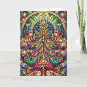 Art nouveau Julgran Kort