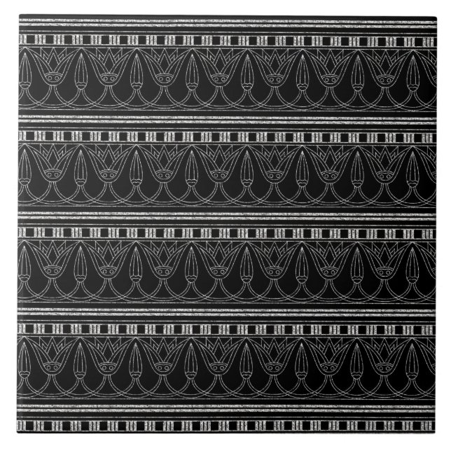 art nouveau-kakel kakelplatta (Framsidan)