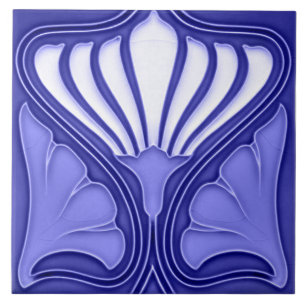 Art nouveau keramiska väggplattor kakelplatta