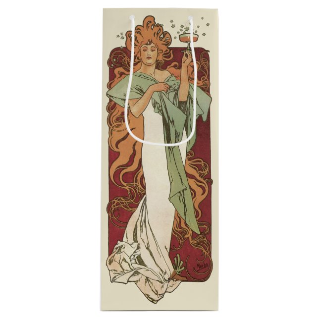 Art Nouveau-klassiker, Champagne av Alphonse Mucha (Framsidan)
