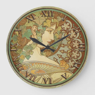Art Nouveau-klocka Stor Klocka