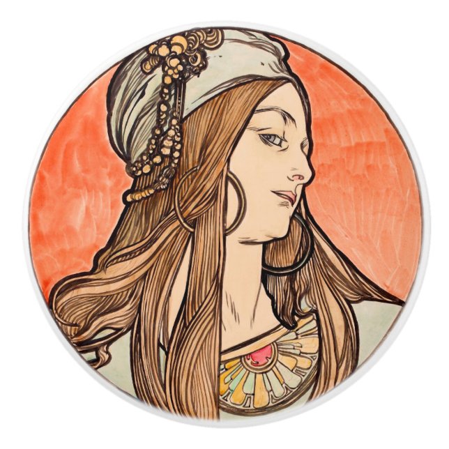 Art nouveau knopp (Framsidan)