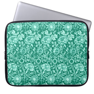 Art nouveau-kolonn, turkos och Aqua Laptop Fodral