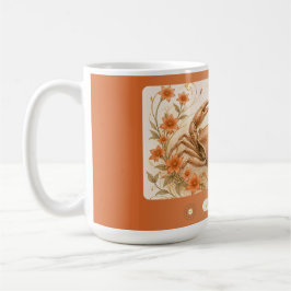 Art Nouveau-kopp Cancer Pimpernel Kaffemugg